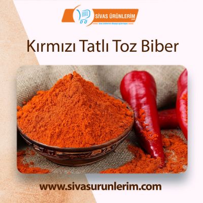 Kırmızı Tatlı Toz Biber 200 gr